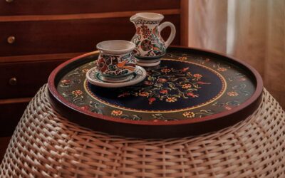 kis asztal tárolóval