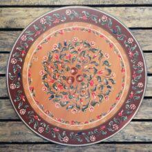 praktikus teríték, kézzel festve