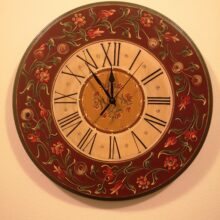 kerek falióra római számokkal