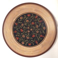 minőségi, fa tálca