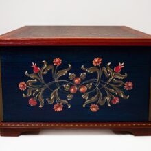 torockói motívumos dohányzóasztal