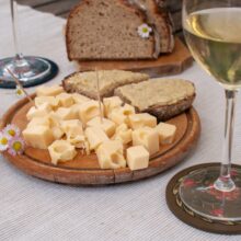 ízléses, kézzel festett, míves poháralátét szett